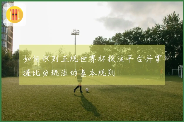 如何识别正规世界杯投注平台并掌握比分玩法的基本规则