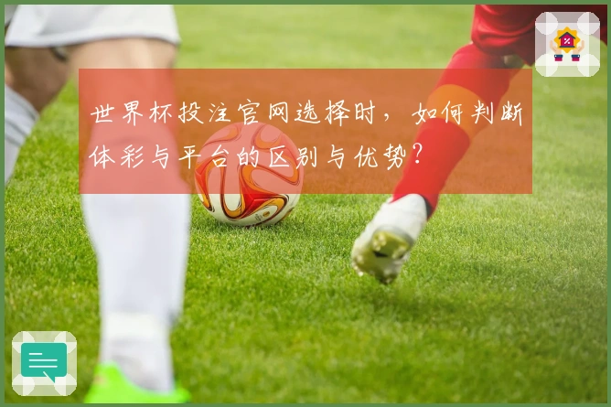 世界杯投注官网选择时，如何判断体彩与平台的区别与优势？