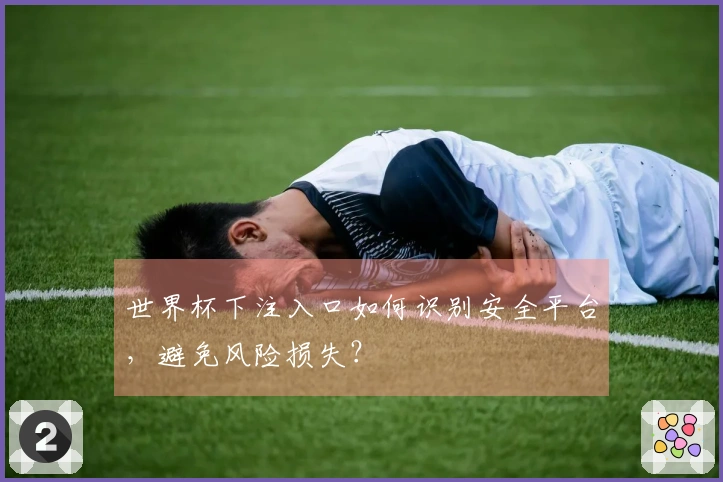 世界杯下注入口如何识别安全平台，避免风险损失？