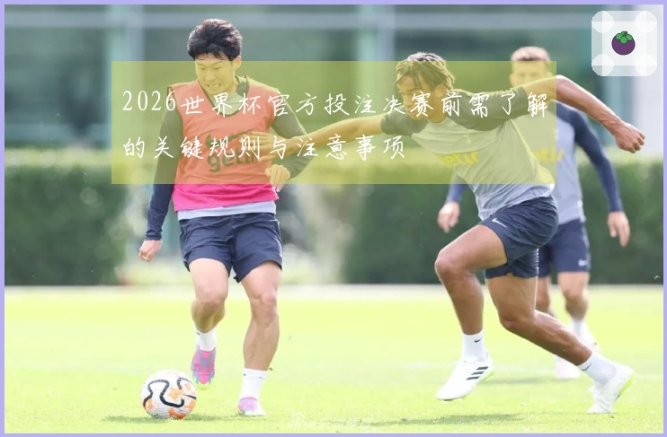 2026世界杯官方投注决赛前需了解的关键规则与注意事项
