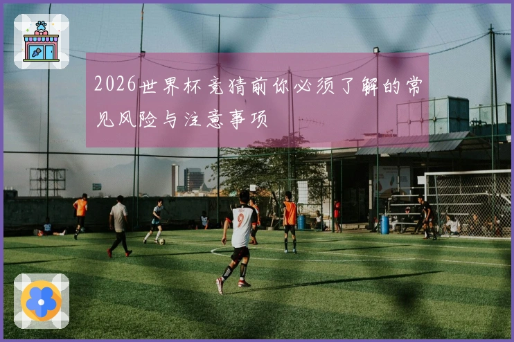 2026世界杯竞猜前你必须了解的常见风险与注意事项