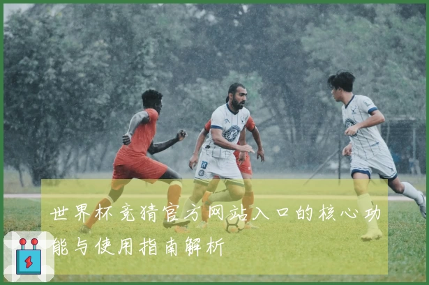 世界杯竞猜官方网站入口的核心功能与使用指南解析